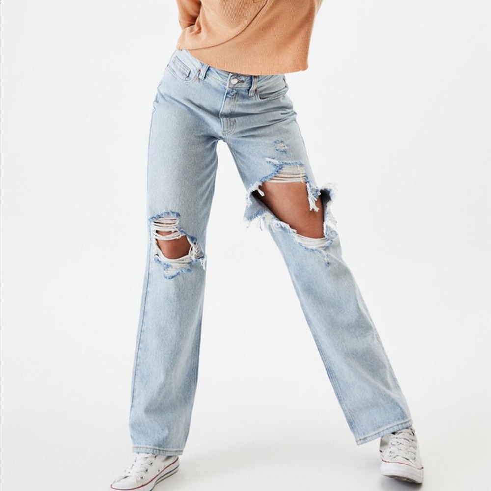 Pacsun 90’s Boyfriend Jeans Lightwaah